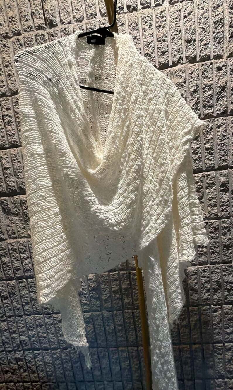 599 Gradient Shawl Womens Travel Outfit Knitted Cloak Scarf Cape Vacation HOT